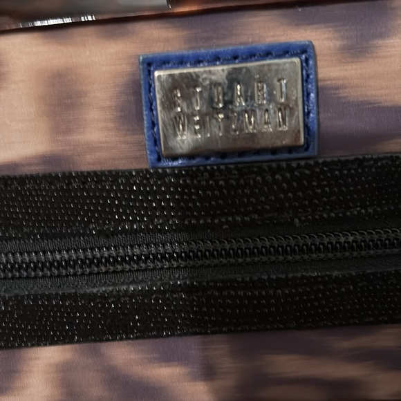 Stuart Weitzman Black and Brown Tote Bag - Picture 7 of 9